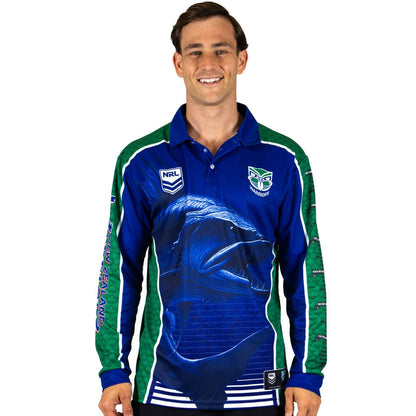NRL 'Barracuda' Fishing Shirt - New Zealand Warriors - Youth - Polo