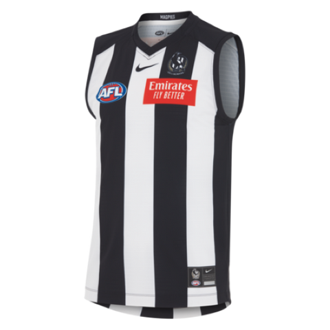 AFL 2024 Home Guernsey - Collingwood Magpies - Adult - Mens