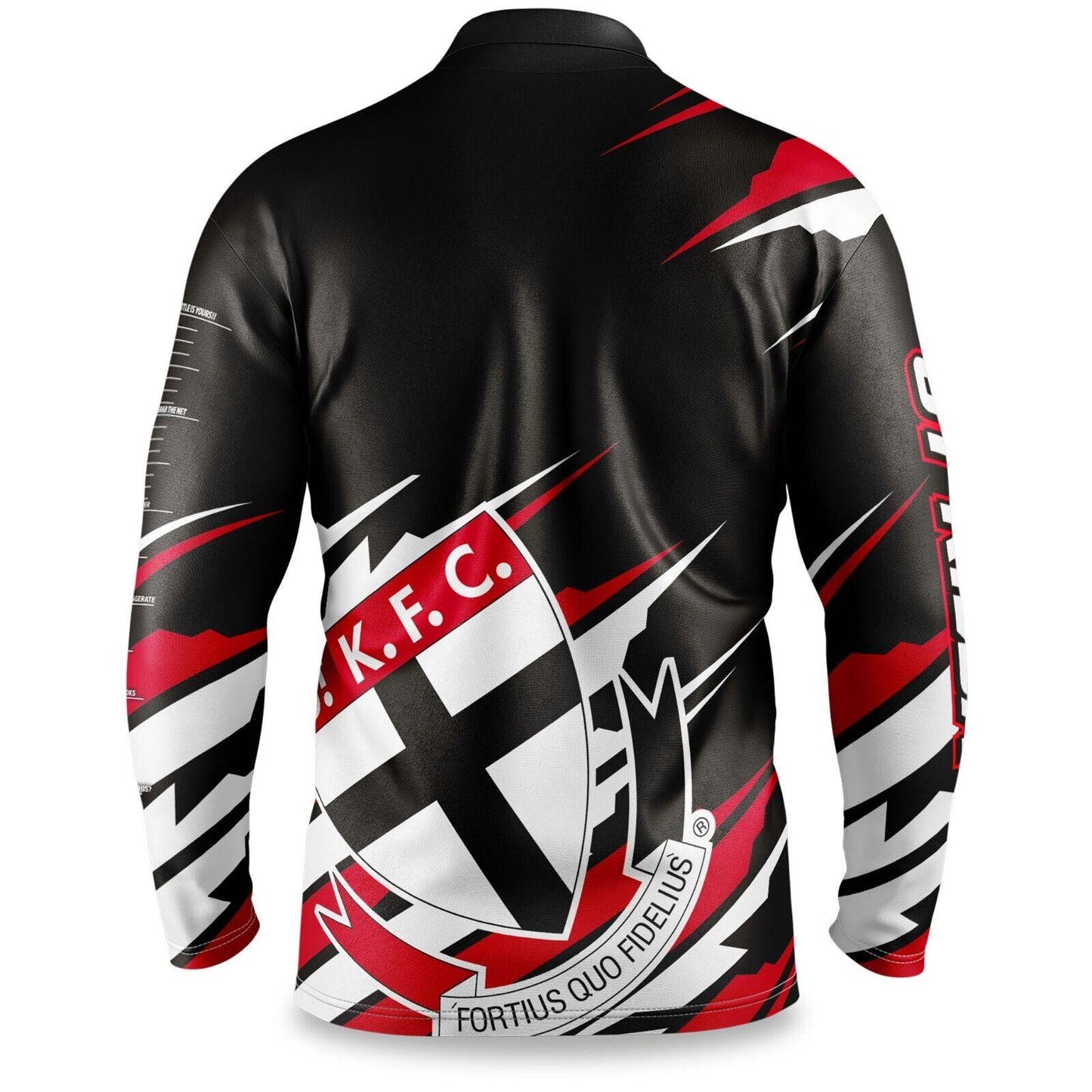 AFL 'Ignition' Fishing Shirt - St Kilda Saints - Adult - Mens - Polo