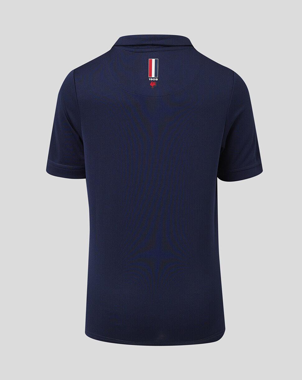 NRL 2024 Media Polo - Sydney Roosters - Junior - Youth - Kids - Shirt