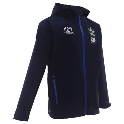 NRL 2024 Wet Weather Jacket - North Queensland Cowboys - Navy - Adult - Mens