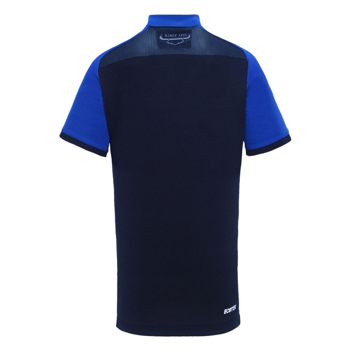 NRL 2024 Media Polo - North Queensland Cowboys - Navy - Youth - DYNASTY