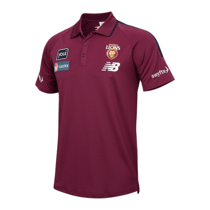 AFL 2024 Media Polo - Brisbane Lions - Youth - Kids