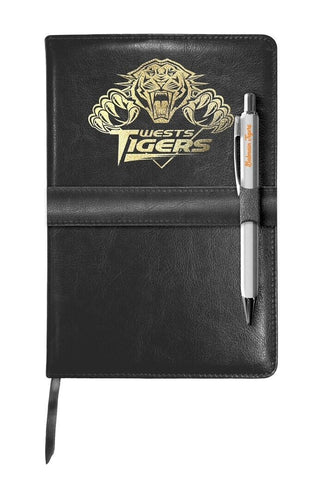 NRL Heritage Notebook & Pen Set - West Tigers - A5 60 Page Pad
