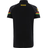 NRL 2024 Media Polo - Penrith Panthers - Black - Adult - O'NEILLS