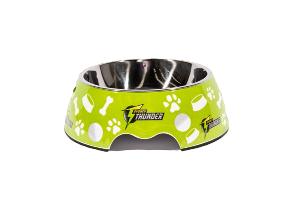 BBL Pet Bowl - Sydney Thunder - Food Water - Dog Cat
