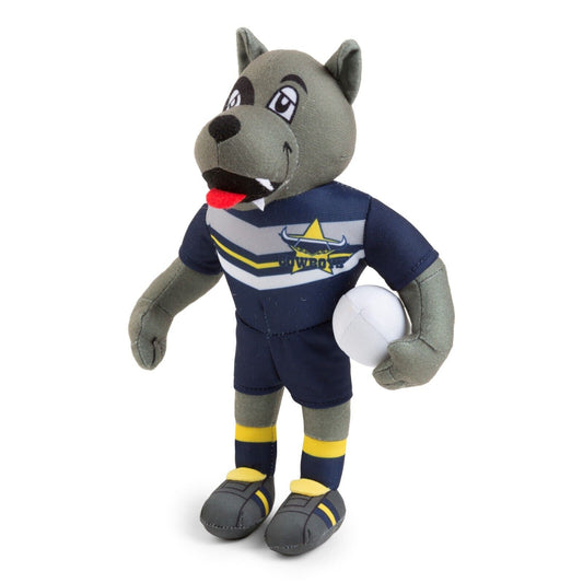 NRL Soft Plush Mascot Toy - North Queensland Cowboys - Team Mascot - 27cm