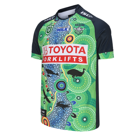 NRL 2024 Indigenous Jersey - Canberra Raiders - Adult - Mens