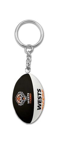 NRL Ball Keyring - West Tigers - Key ring - Rugby League