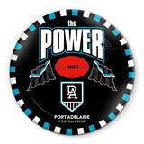 AFL Snack Plate - Port Adelaide Power - 20cm diameter - Melamine - Single
