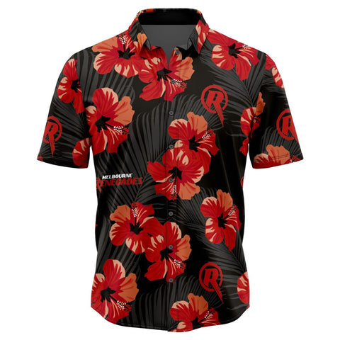 BBL 'Aloha' Hawaiian Shirt - Melbourne Renegades - Polo