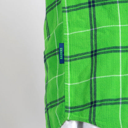 NRL 'Mustang' Flannel Polo - Canberra Raiders - Flanno Shirt