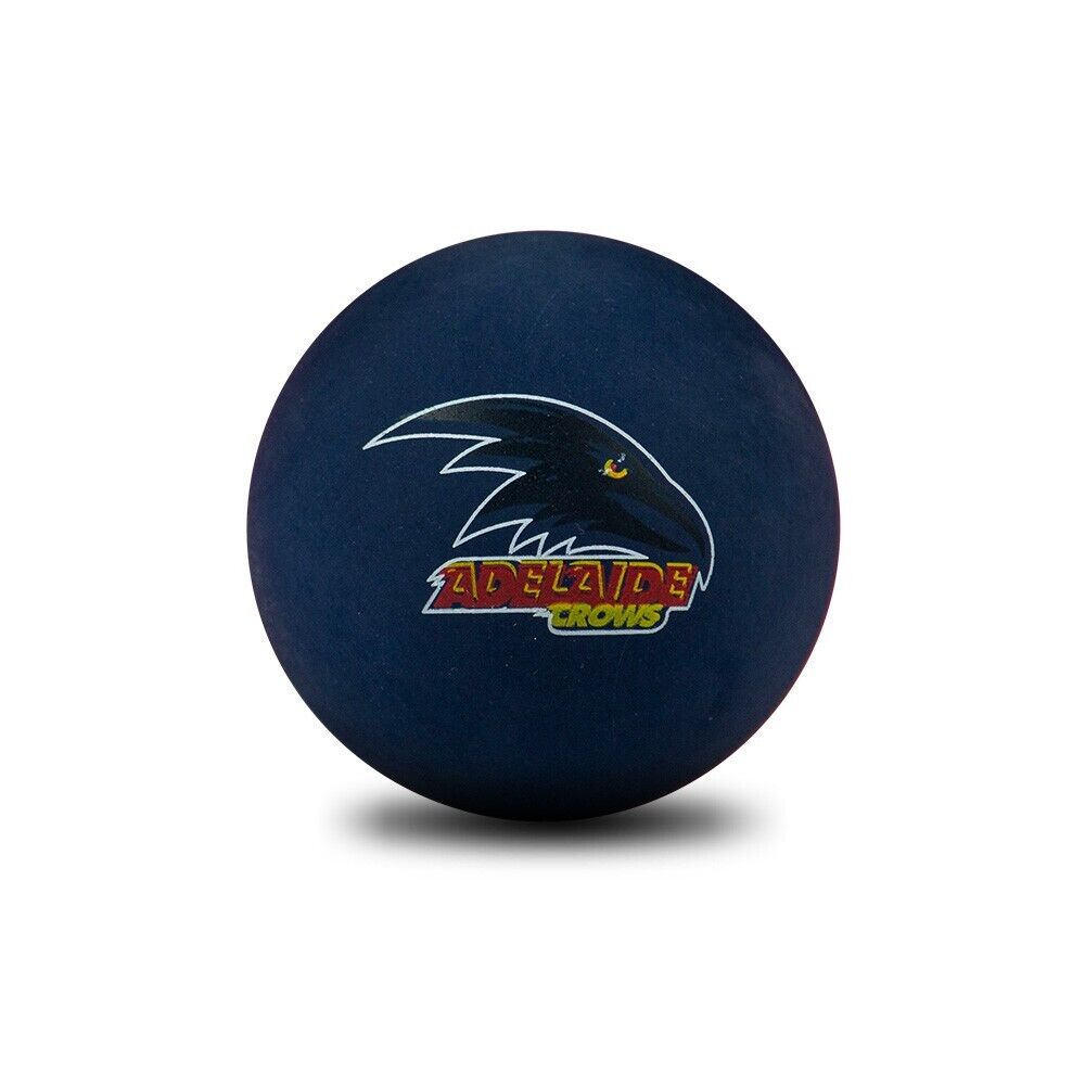 AFL Rubber High Bounce Hand Ball - Adelaide Crows - Single - 6cm