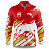 NRL 'Ignition' Fishing Shirt - Dolphins - Youth - Polo