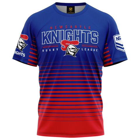 NRL Kids Game Time Tee Shirt - Newcastle Knights - Baby Child T-Shirt
