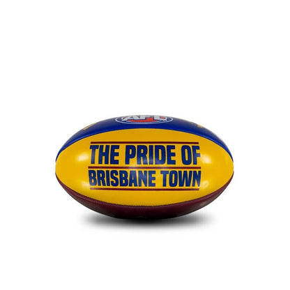 AFL PVC Mascot Football - Brisbane Lions - 20cm Ball