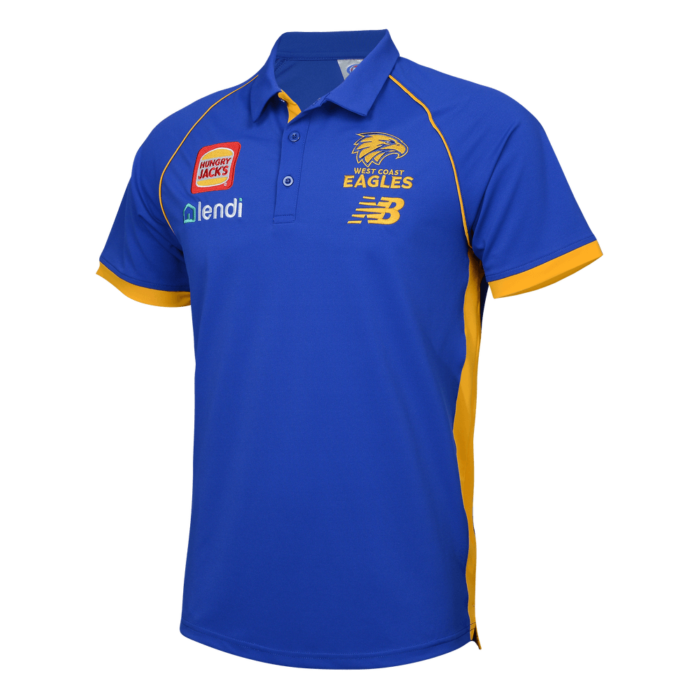 AFL 2024 Media Polo - West Coast Eagles - Youth - Kids