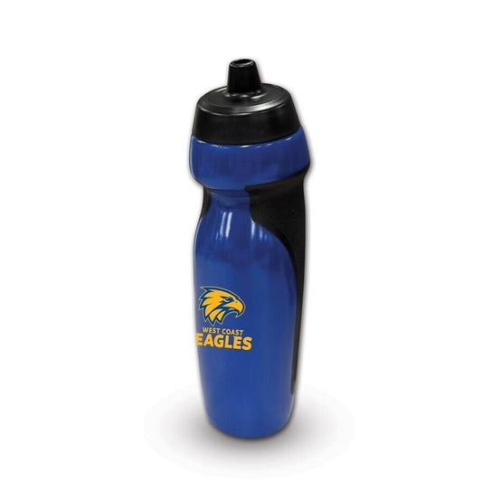 AFL Sports Drink Bottle 640ml - West Coast Eagles - Rubber Grip