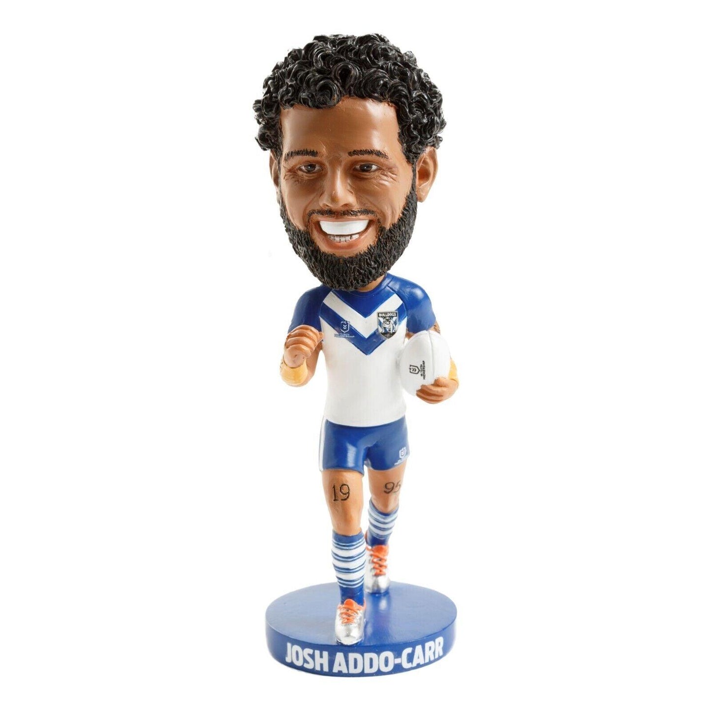 NRL Bobblehead - Canterbury Bulldogs - Josh Addo-Carr - Statue