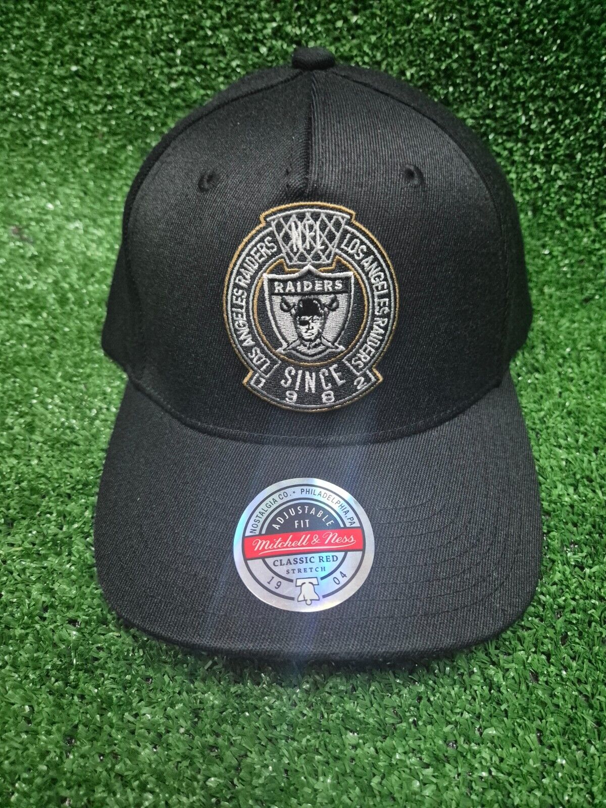 NFL Travelling Stretch Cap - Los Angeles Raiders - Hat - Adult - OSFM
