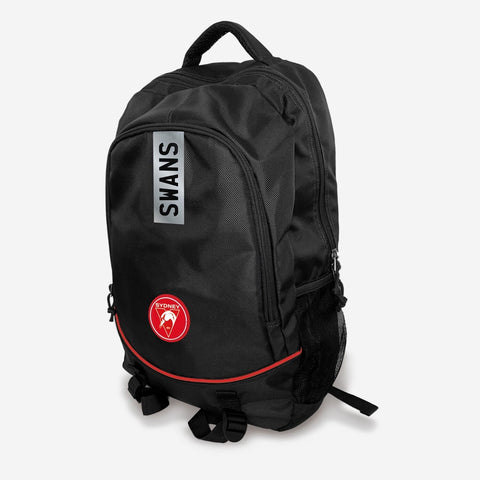AFL Stirling Backpack - Sydney Swans - 49x32x12cm - Nylon Bag
