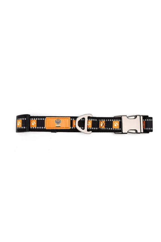 NRL Adjustable Dog Collar - West Tigers - Small To Large