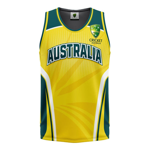 Cricket Australia 'Southern' Basketball Singlet - Shirt - Adult