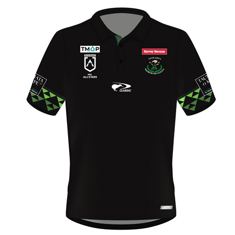 NRL 2024 Performance Polo Shirt - Maori All Stars - Mens - Adult
