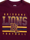 AFL Sketch Tee - Brisbane Lions - Youth- Kids - T-Shirt