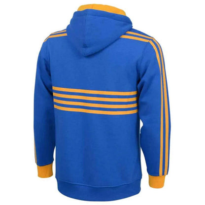 NRL Retro Zip Hoodie - Parramatta Eels - Full Zip - Fleece - Jacket