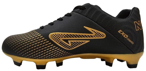 NOMIS Immortal 2.0 FG Football Boots - Black/Gold - Shoe - Adult