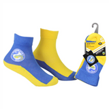 NRL Infant Socks - Parramatta Eels - Set Of Two - Non Slip - Sock