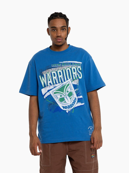 NRL Abstract Tee - New Zealand Warriors - Shirt - T-Shirt - Mens - Adult