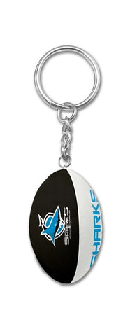 NRL Ball Keyring - Cronulla Sharks - Key ring - Rugby League