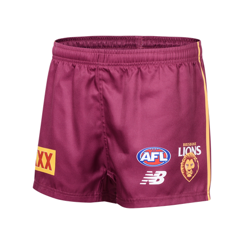 AFL 2024 Home Shorts - Brisbane Lions - Adult - Mens