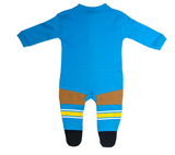 NRL Footy Suit Body Suit - Gold Coast Titans -  Baby Toddler Infant