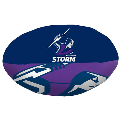 NRL Plush Soft Football - Melbourne Storm - 12cm x 25cm Ball
