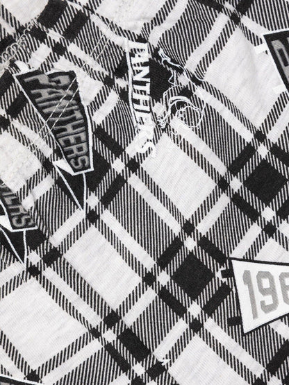 NRL Check Pyjama Set - Penrith Panthers - Toddler - NAR