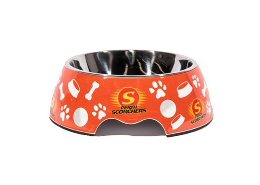 BBL Pet Bowl - Perth Scorchers - Food Water - Dog Cat