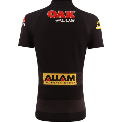 NRL 2025 Training Tee - Penrith Panthers - Black - Adult - Mens