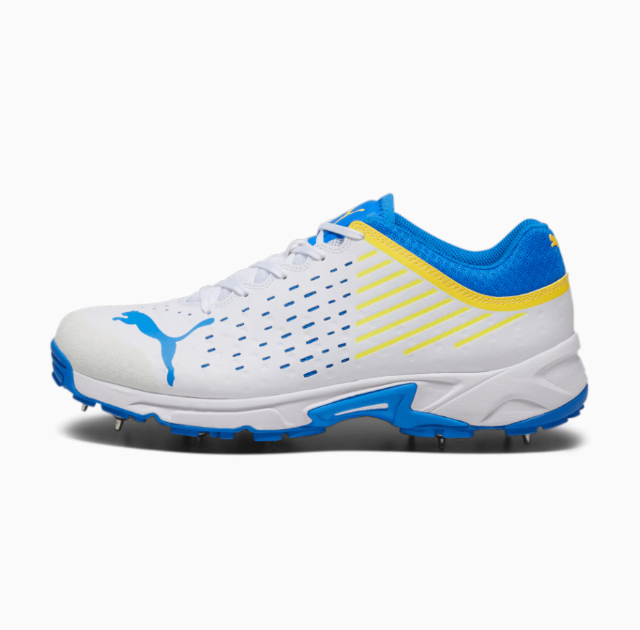 Puma blue cricket shoes online