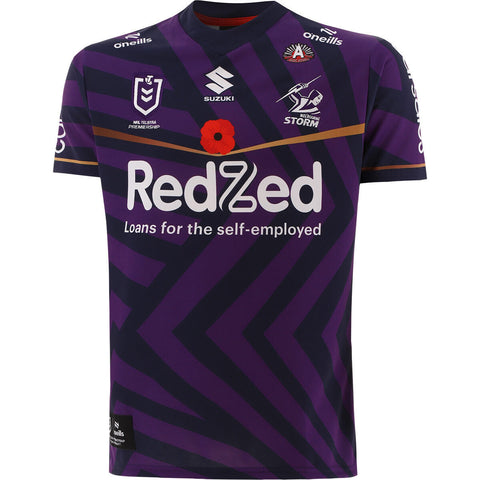 NRL 2024 ANZAC Jersey - Melbourne Storm - Mens - Adult