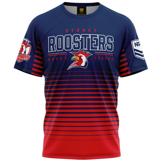 NRL Kids Game Time Tee Shirt - Sydney Roosters - Baby Child T-Shirt