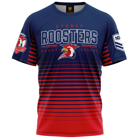 NRL Kids Game Time Tee Shirt - Sydney Roosters - Baby Child T-Shirt