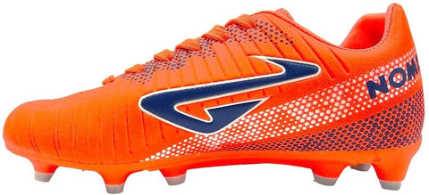 NOMIS Prodigy 2.0 FG Football Boots - Orange/Royal/White - Youth - Kids - Shoe