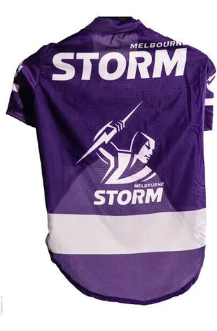 NRL Pet Jersey - Melbourne Storm - Size XS to XL - T-Shirt - Dog - Cat