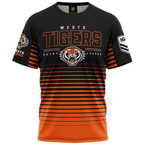NRL Kids Game Time Tee Shirt - West Tigers - Baby Child T-Shirt