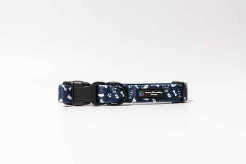 AFL Adjustable Dog Collar - Geelong Cats - Small To Large - Strong Durable