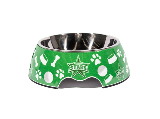 BBL Pet Bowl - Melbourne Stars - Food Water - Dog Cat