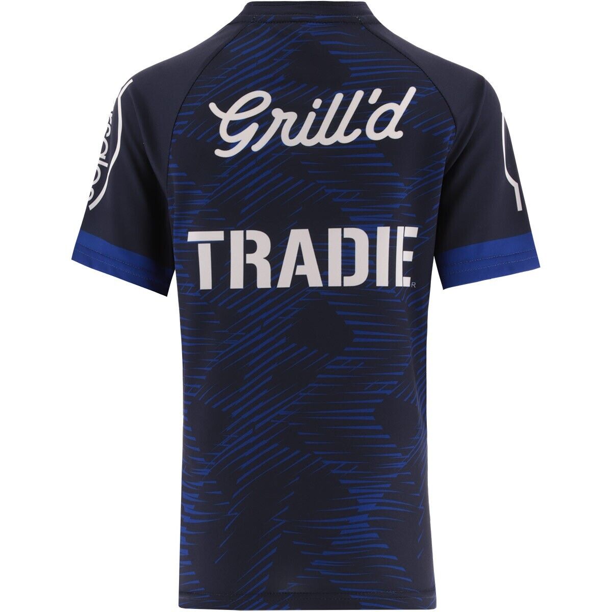 NRL 2025 Training Tee - Melbourne Storm - Navy - Youth Kids